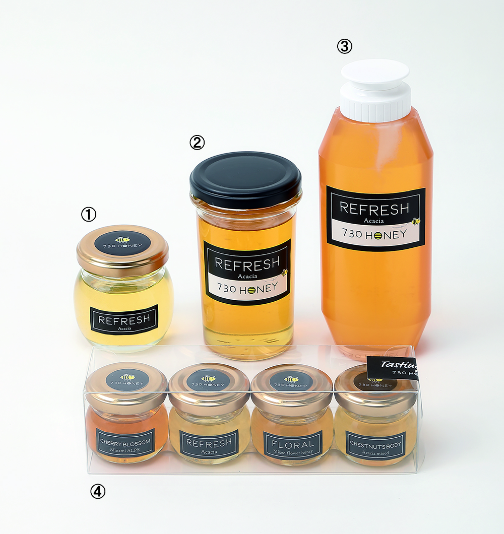 はちみつラインナップ